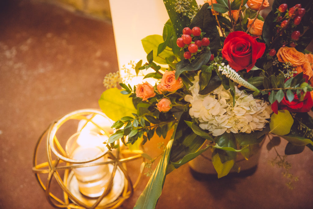 Industrial Boho Wedding Flowers Inspiration