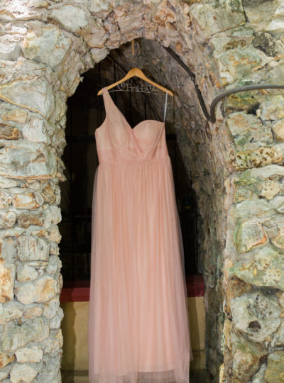 Romantic Blush Dress Detail
